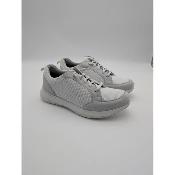 Josef Seibel Shoes Mens Size 9 White Synthetic Sneaker Casual Lightweight New